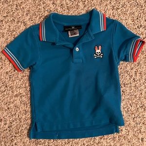 Blue Psycho Bunny short sleeve polo